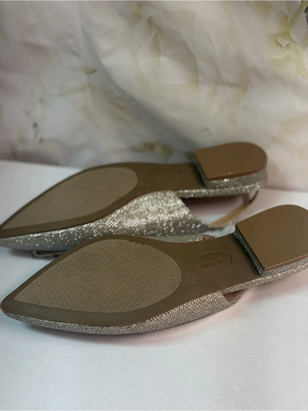 Anne Klein sparkling pointed